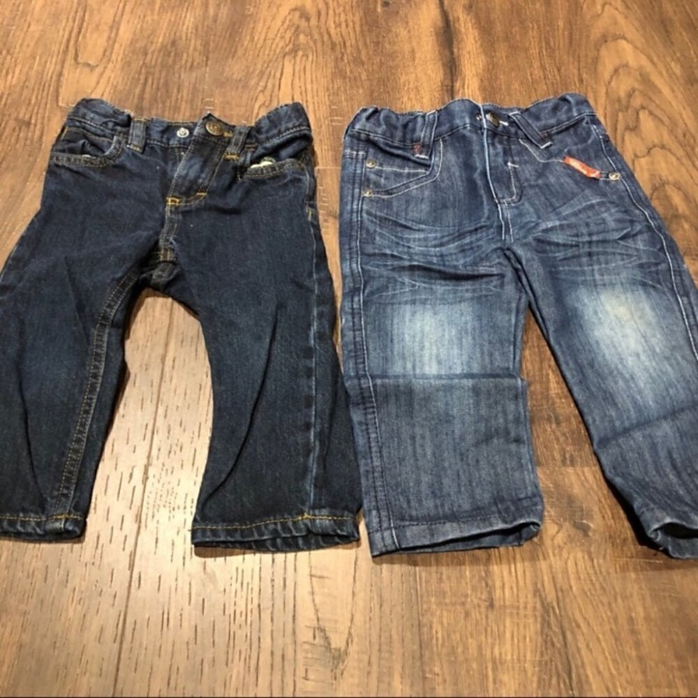 Trois MOUTONS & OLD NAVY Jeans 18M